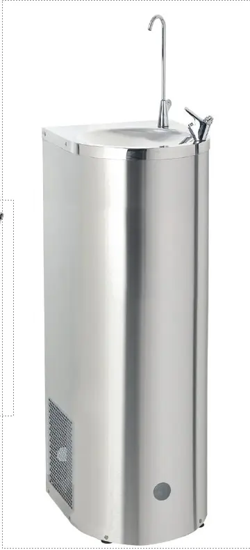 [DEMI-LUNE-30L-CDC] Demi-Lune sur sol Réfrigérée - Eau Froide 30L/H - Col de cygne 