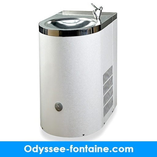 [DLM-30I] DEMI LUNE VERSION ECOLE MURALE 30L/H REFRIGEREE INOX