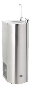 [DEMI-LUNE-30L-CDC] Demi-Lune sur sol Réfrigérée - Eau Froide 30L/H - Col de cygne 